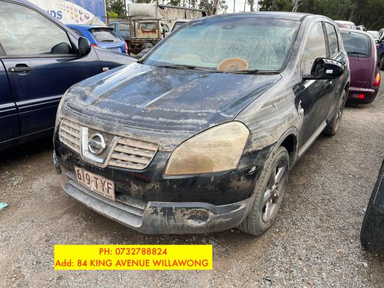 nissan Dualis 2008 Parts & Wrecking