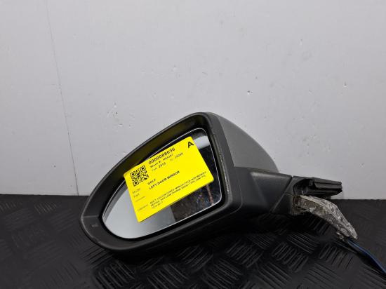 volkswagen Golf A7 Dec 2015 LEFT DOOR MIRROR 