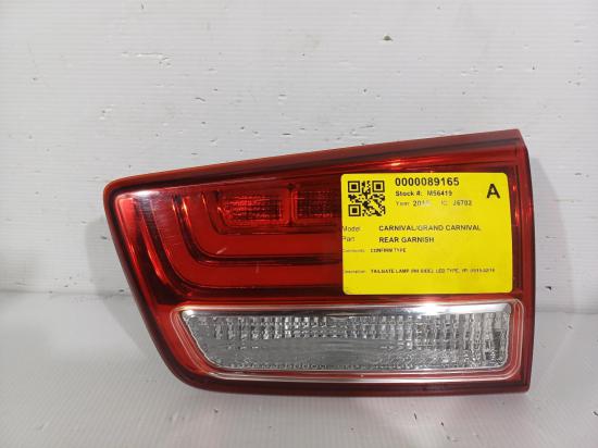 kia Carnival YP Dec 2015 REAR GARNISH 