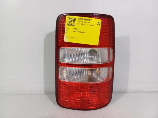 volkswagen Caddy 2015 RIGHT TAILLIGHT 