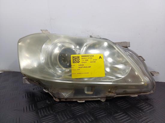 toyota Aurion RIGHT HEADLAMP 