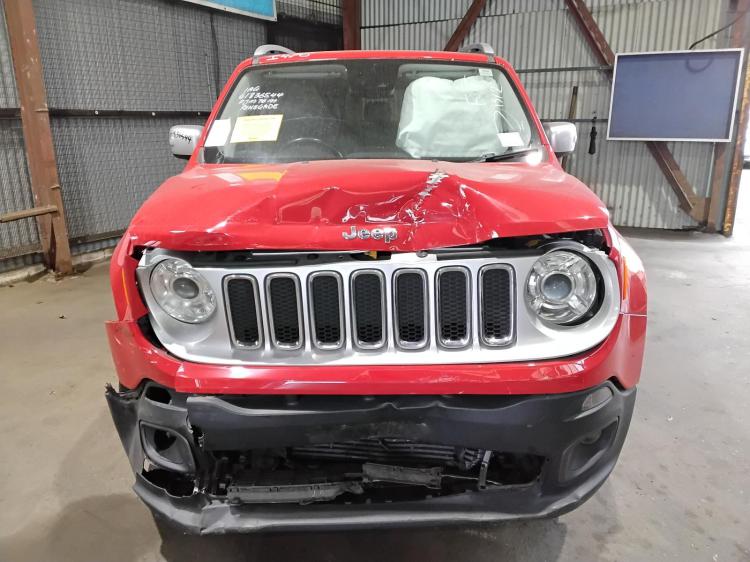 jeep Renegade LIMITED Apr 2016 Parts & Wrecking