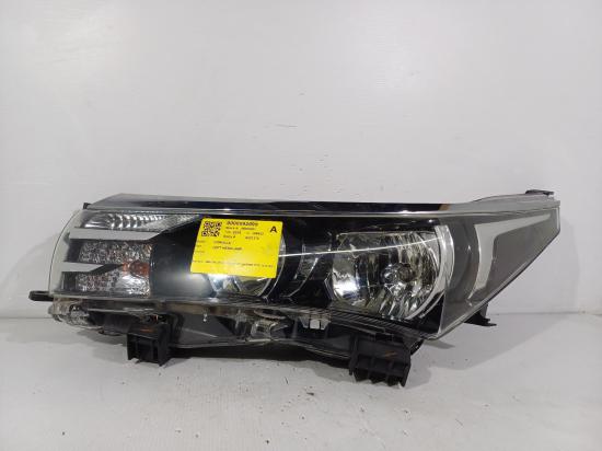 toyota Corolla ZRE172R Dec 2016 LEFT HEADLAMP 