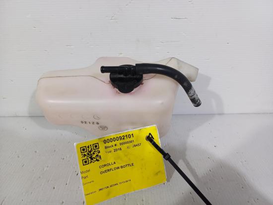 toyota Corolla ZRE172R Dec 2016 OVERFLOW BOTTLE 