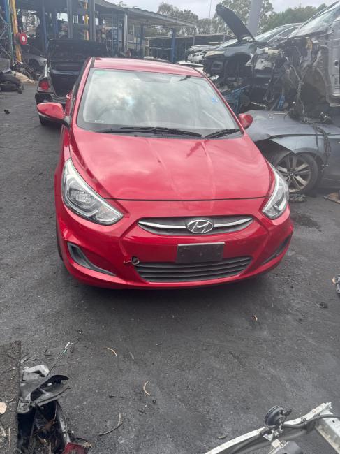 hyundai Accent 2016 Parts & Wrecking