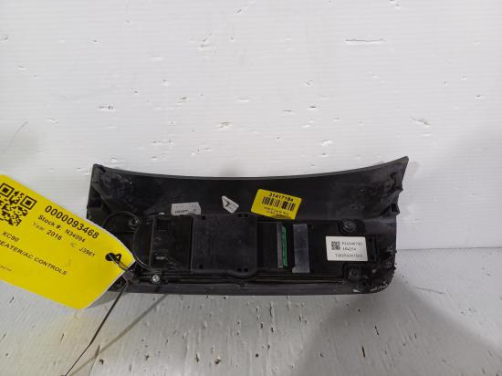 volvo Xc90 HEATER/AC CONTROLS 