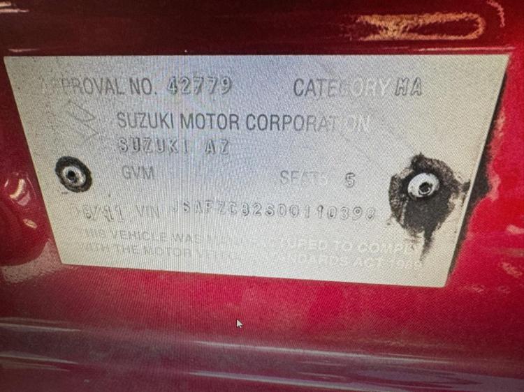 suzuki Swift 2011 Parts & Wrecking