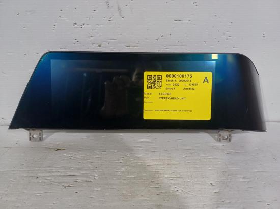 bmw 420i 2022 STEREO/HEAD UNIT 