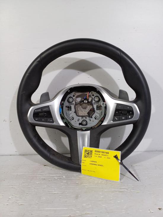 bmw 420i 2022 STEERING WHEEL 
