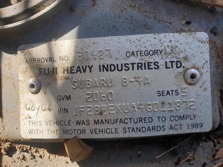 Subaru Outback 2004