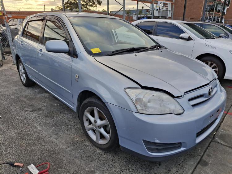 toyota Corolla ZZE122R Apr 2005 Parts & Wrecking