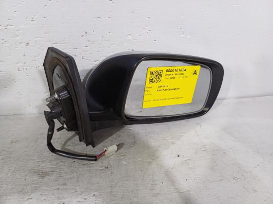 toyota Corolla ZZE122R Jul 2005 RIGHT DOOR MIRROR 