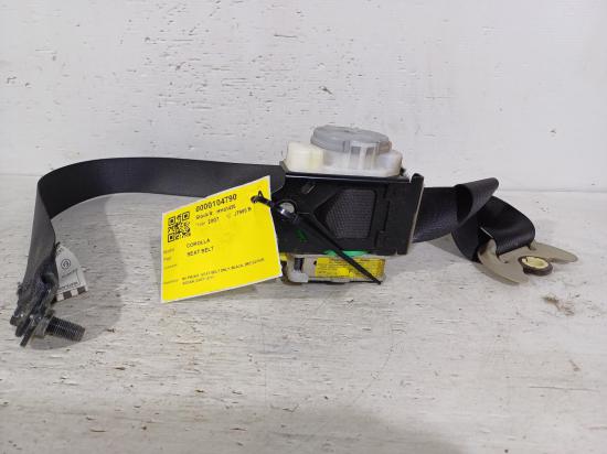 toyota Corolla ZRE152R Mar 2007 SEAT BELT 