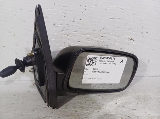 toyota Echo Sep 2000 RIGHT DOOR MIRROR 
