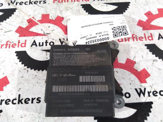 fiat 500 2014 AIRBAG MODULE/SENSOR