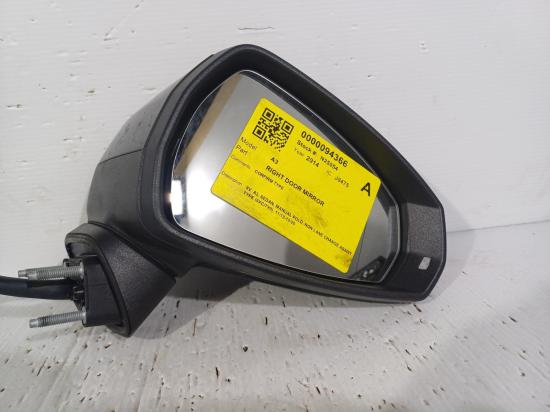 audi A3 8V Sep 2014 RIGHT DOOR MIRROR 