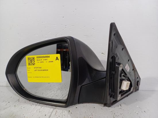 kia Sportage SL II 2015 LEFT DOOR MIRROR 