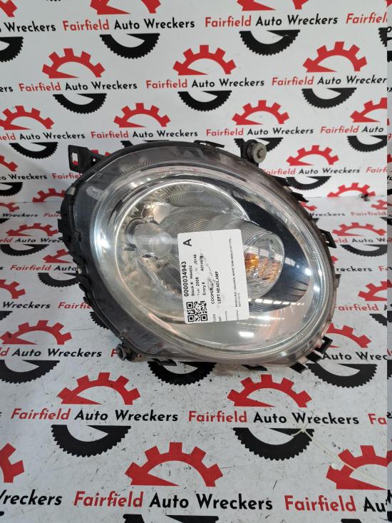 mini Cooper Jan 2009 LEFT HEADLAMP 