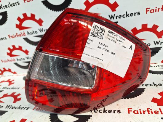 renault Kaleos Oct 2010 RIGHT TAILLIGHT 