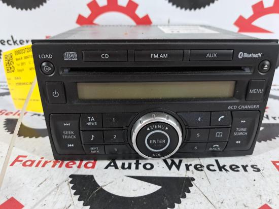 nissan Dualis Jul 2011 STEREO/HEAD UNIT 