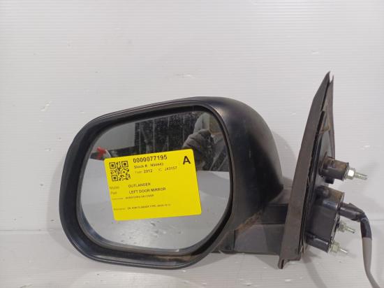 mitsubishi Outlander 2012 LEFT DOOR MIRROR 