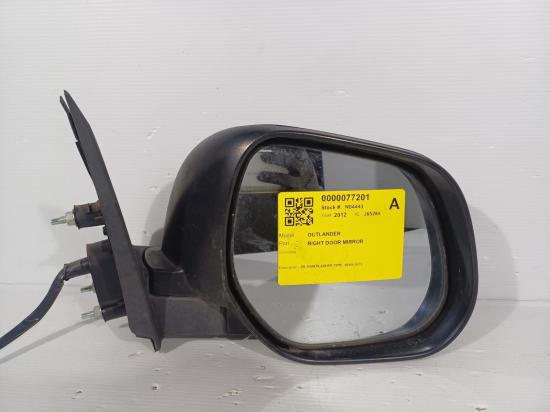 mitsubishi Outlander 2012 RIGHT DOOR MIRROR 
