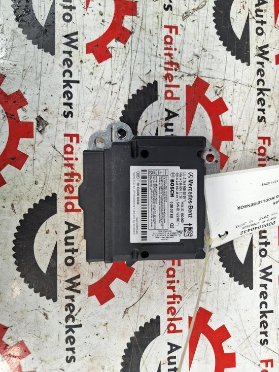 mercedes B Class Jul 2013 AIRBAG MODULE/SENSOR 