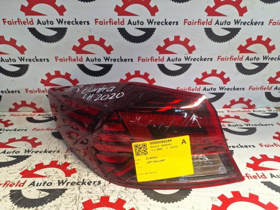hyundai Elantra 2020 LEFT TAILLLIGHT 