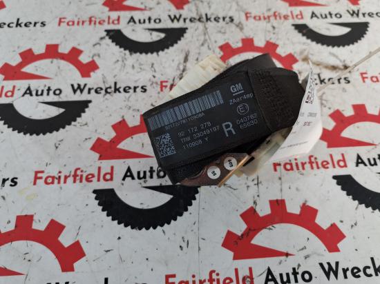 holden Commodore 2009 SEAT BELT 