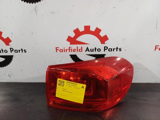 volkswagen Tiguan Feb 2013 RIGHT TAILLIGHT 