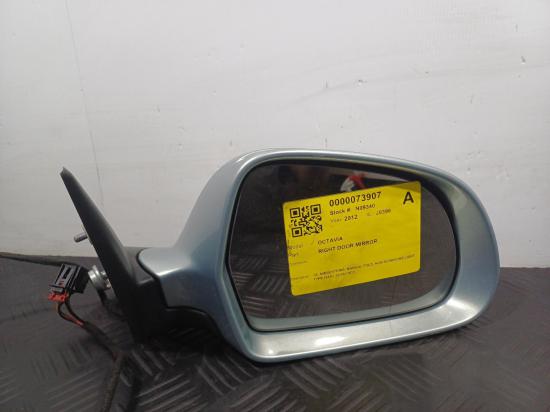 skoda Octavia 2012 RIGHT DOOR MIRROR 