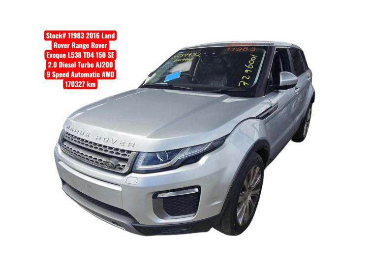 Land Rover Range Rover Evoque 2016