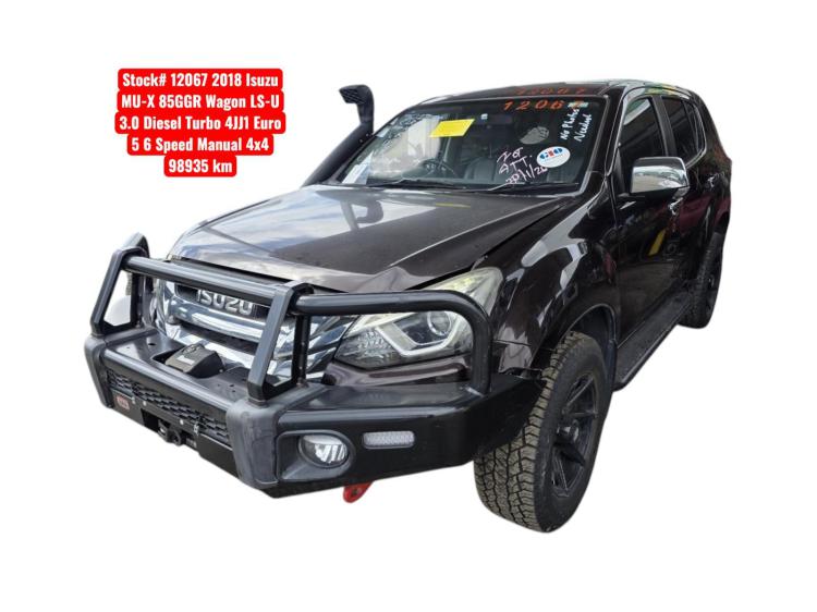 Isuzu Mu X 2018