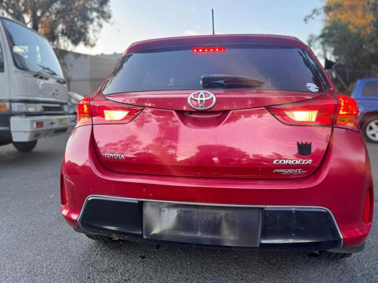 toyota Corolla 2014 Parts & Wrecking