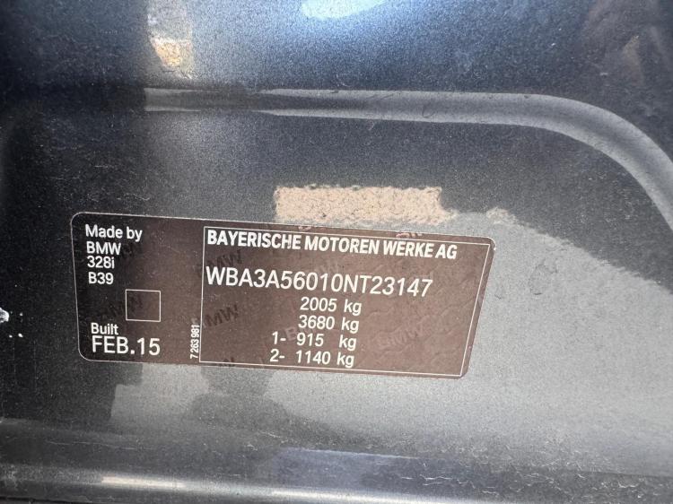 bmw 3 Series 2015 Parts & Wrecking