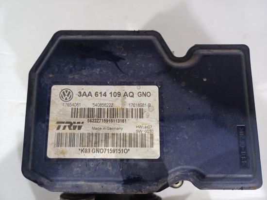 volkswagen Passat 3C Jun 2013 ABS PUMP/MODULATOR 