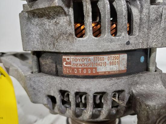 toyota Corolla ZRE172R Dec 2016 Alternator 