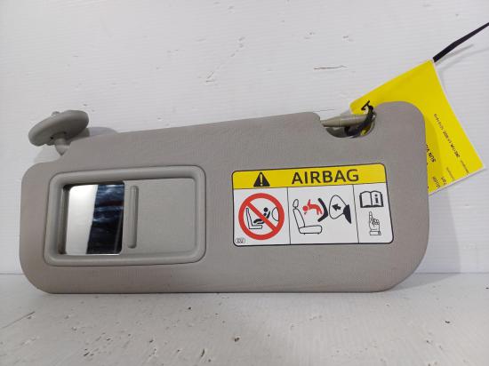 toyota Corolla ZRE172R Dec 2016 LEFT SUN VISOR 
