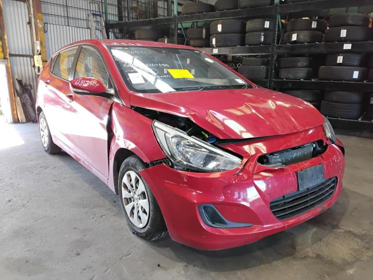 hyundai Accent ACTIVE Nov 2016 Parts & Wrecking