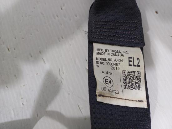 toyota Kluger GSU55R Jan 2019 SEAT BELT 