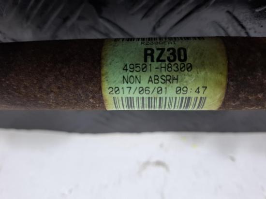kia Rio YB Jun 2017 RIGHT DRIVESHAFT 