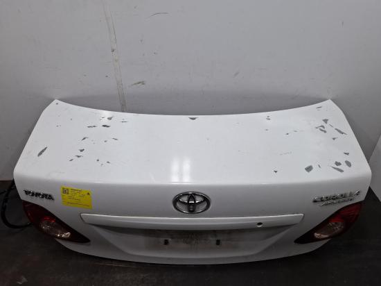 toyota Corolla ASCENT Nov 2009 BOOTLID/TAILGATE 