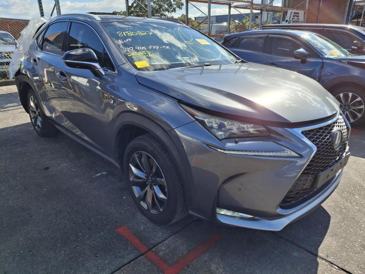 lexus Nx NX 200I F SPORT Aug 2015 Parts & Wrecking