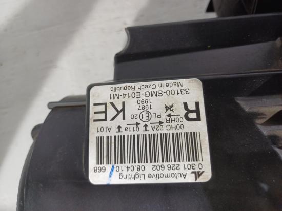 honda Civic 2010 RIGHT HEADLAMP 