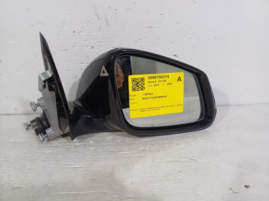 bmw 3 Series 2015 RIGHT DOOR MIRROR 