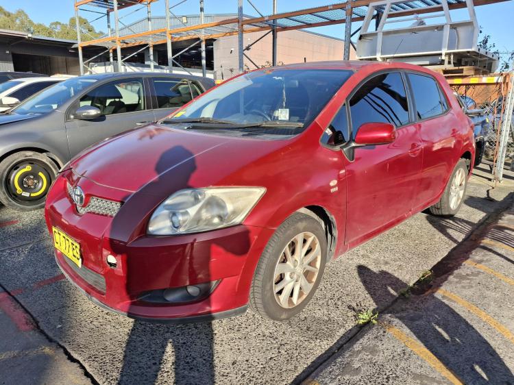 toyota Corolla ZRE152R Mar 2008 Parts & Wrecking