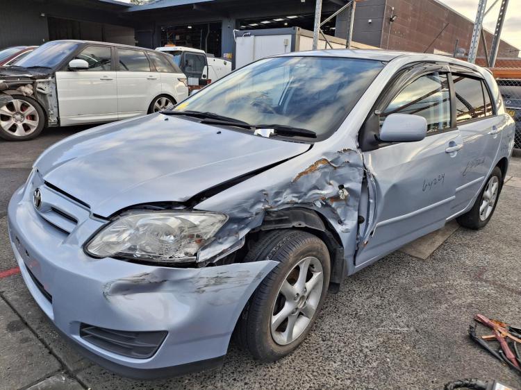 toyota Corolla ZZE122R Apr 2005 Parts & Wrecking