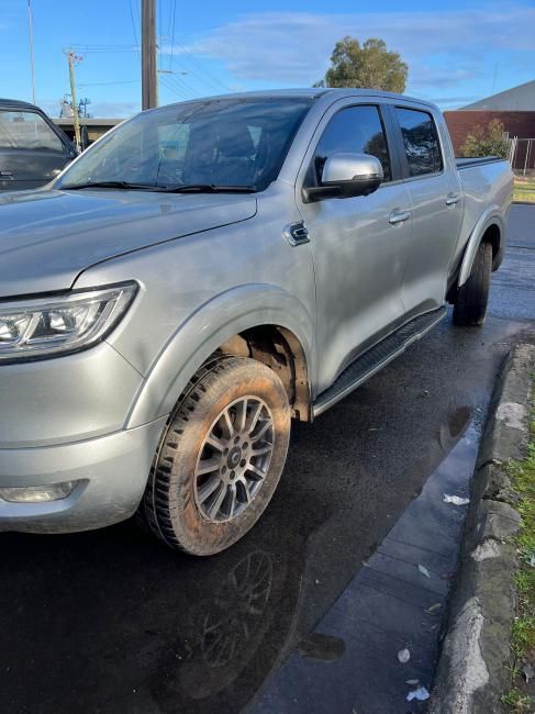 gwm Cannon Ute 4x4 Jan 2023 Parts & Wrecking