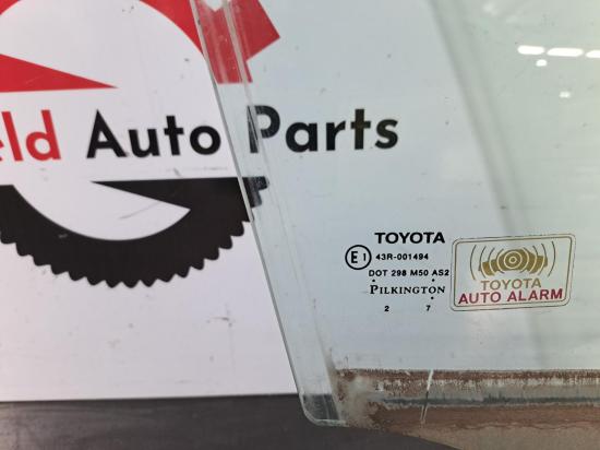 toyota Camry 2008 RIGHT FRONT DOOR WINDOW 