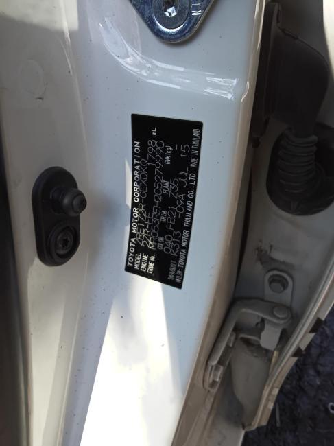 toyota Corolla ASCENT Jul 2016 Parts & Wrecking